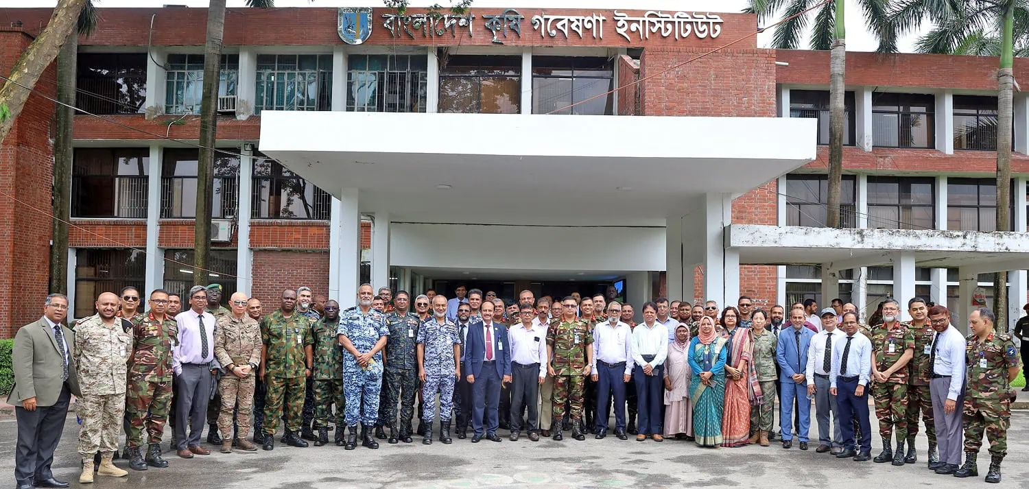 এনডিসি প্রতিনিধি দলের বারি পরিদর্শন
