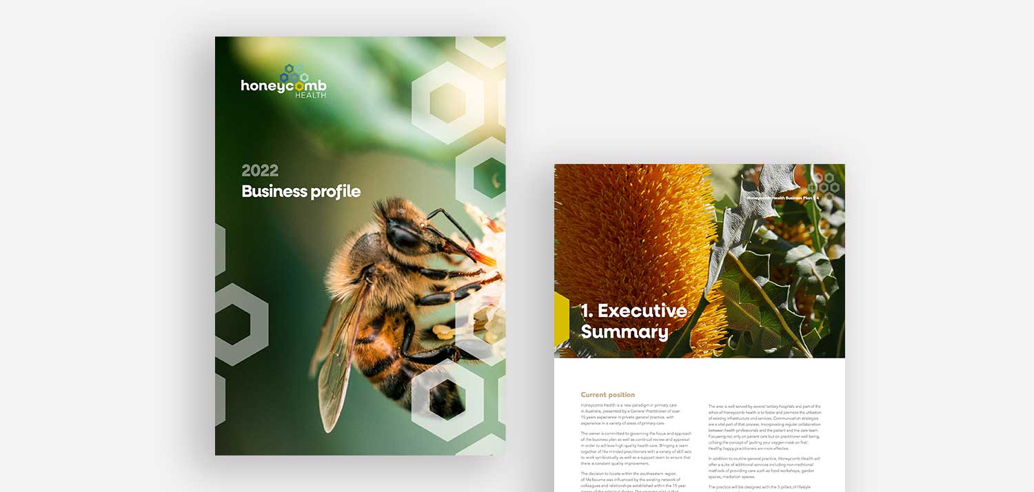 Honeycomb-health-brochure-design