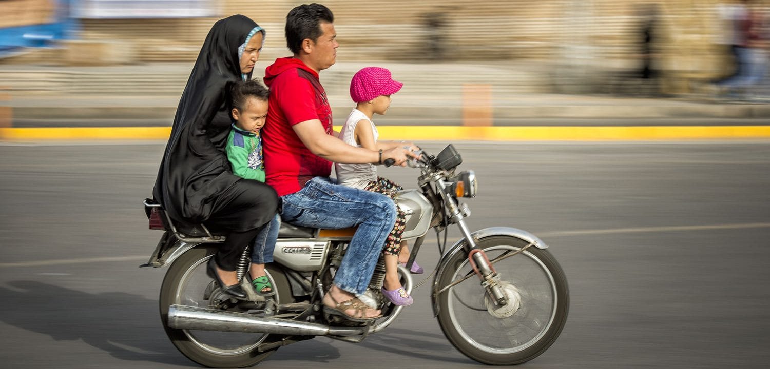 Familienausflug in Shiraz