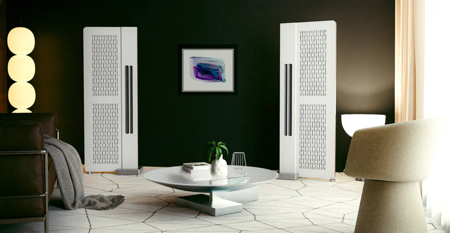 GY8 sur les enceintes panneau Diptyque Reference MkII 0