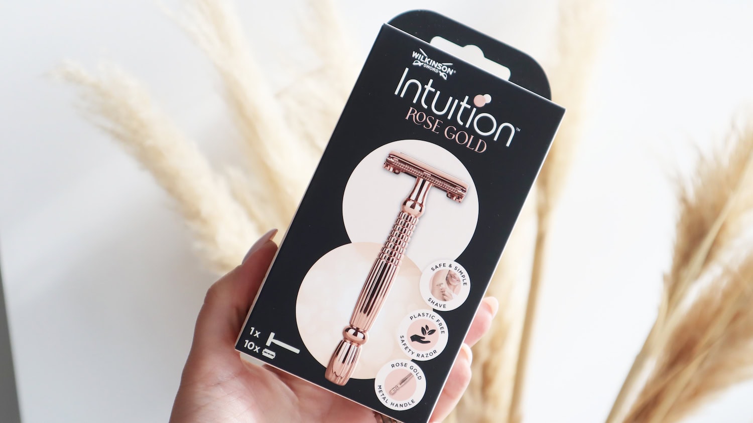 Intuition Rose Gold Safety Razor