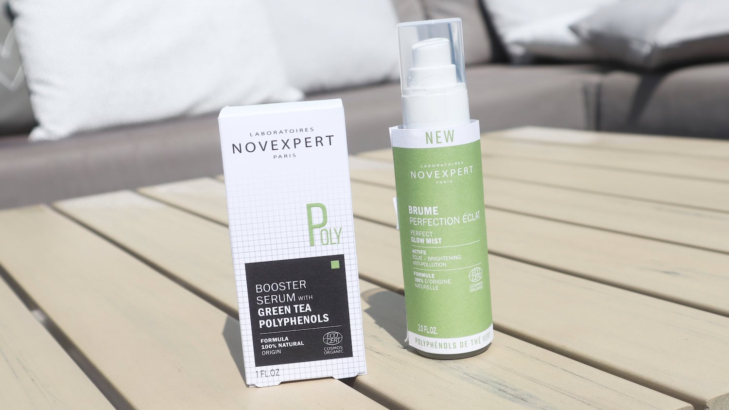 Ideaal voor de zomer: Novexpert serum en mist