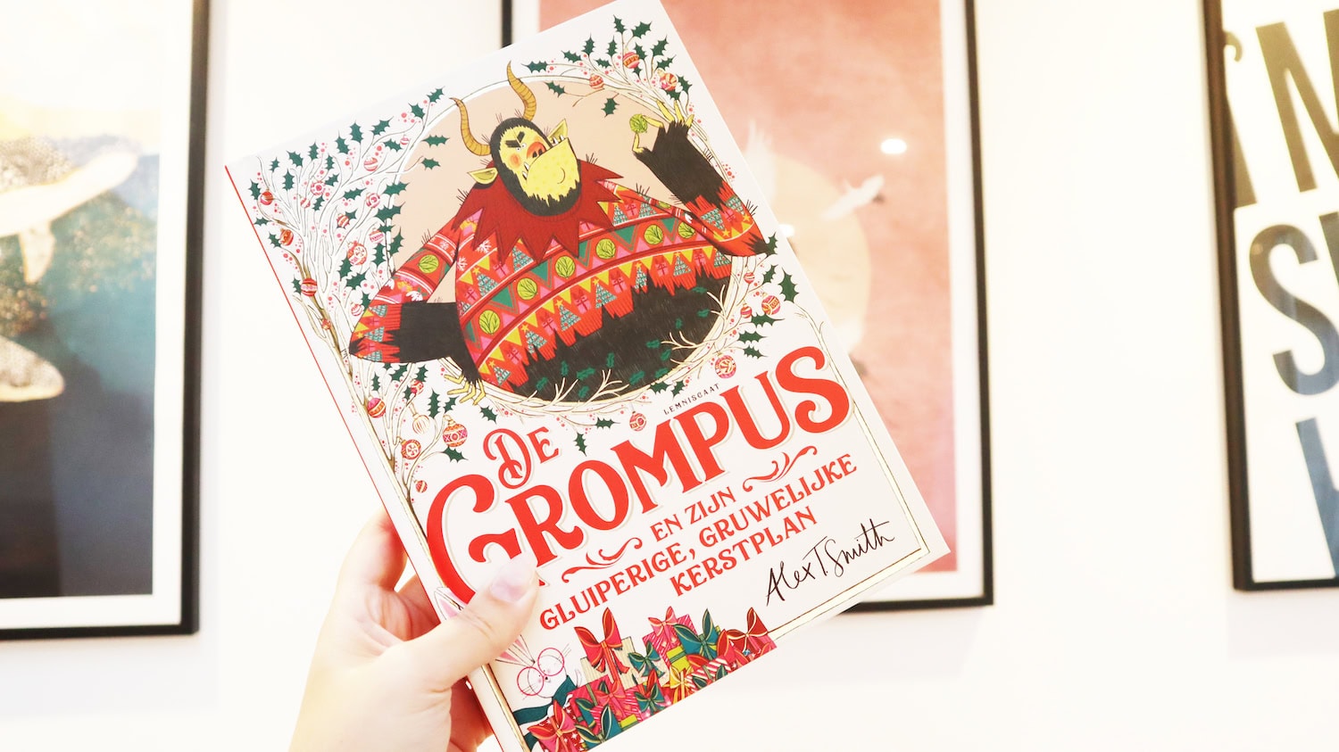 De Grompus en zijn gluiperige, gruwelijke kerstplan