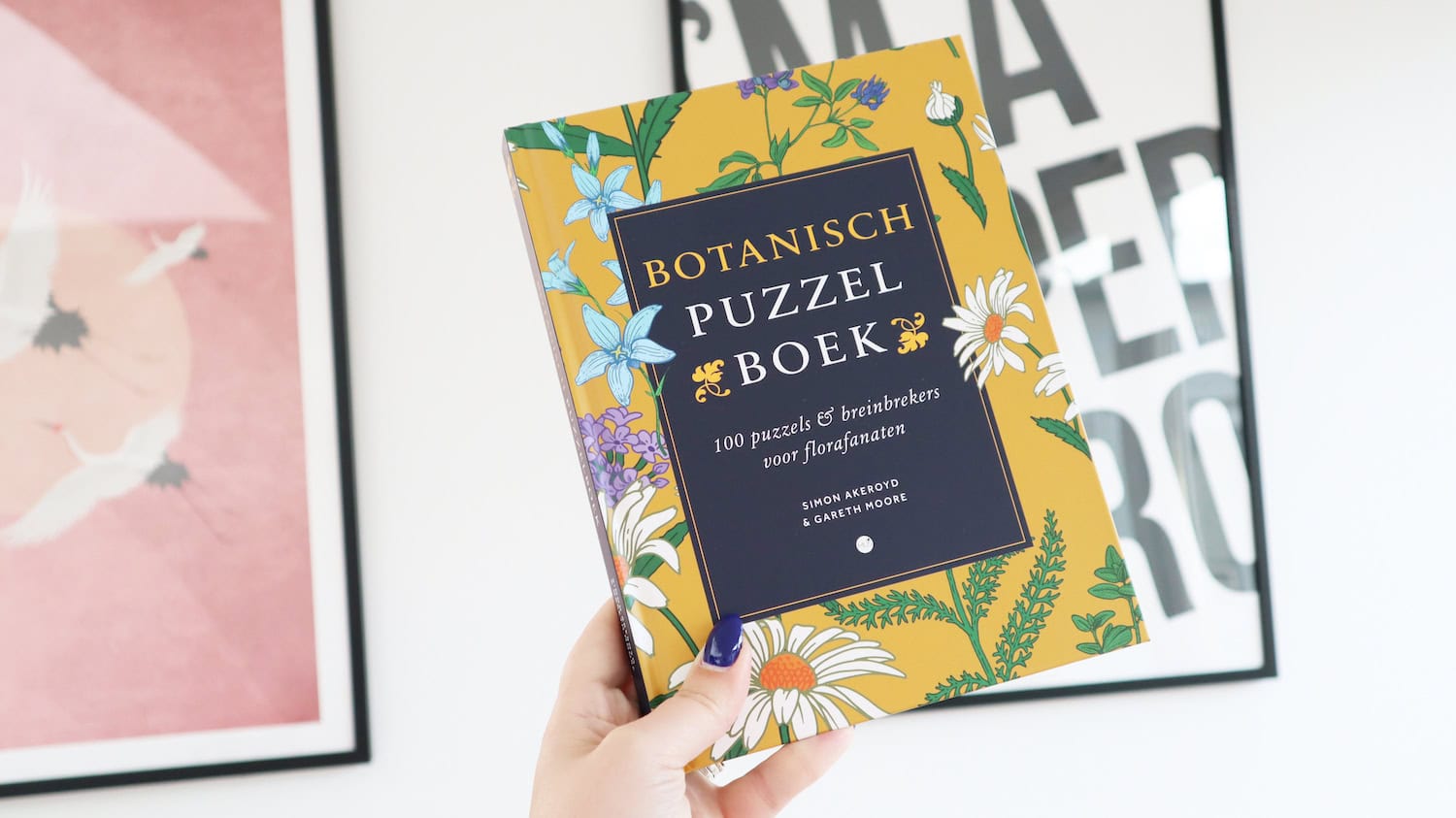 Botanisch puzzelboek