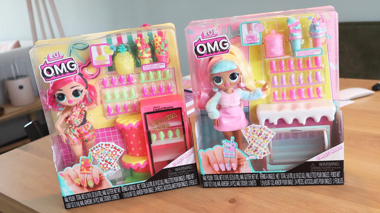 L.O.L. Surprise! O.M.G. Sweet Nails sets