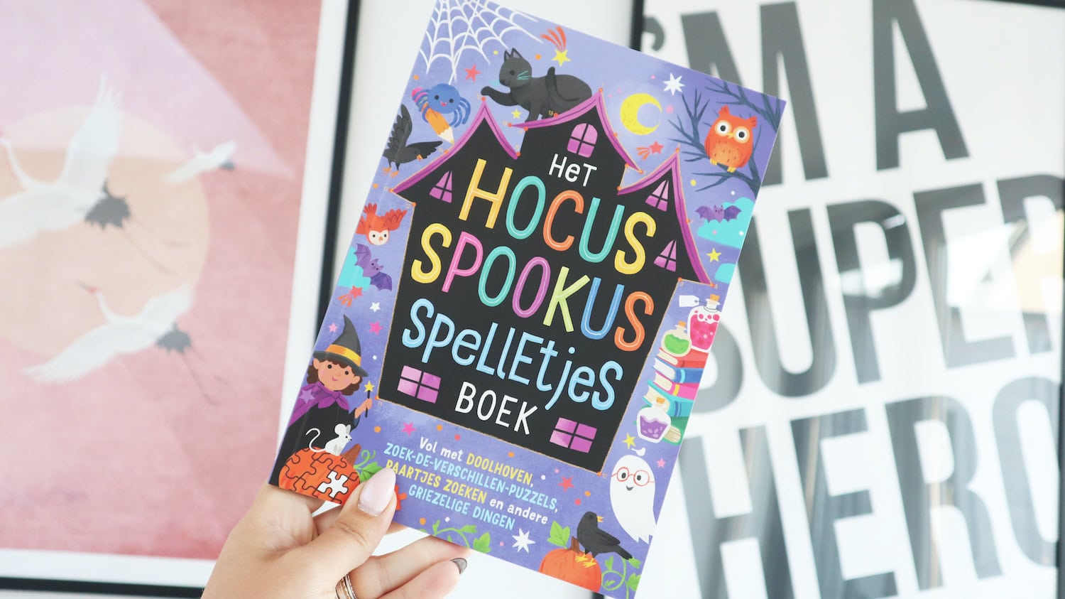 Hocus Spookus Spelletjes Boek