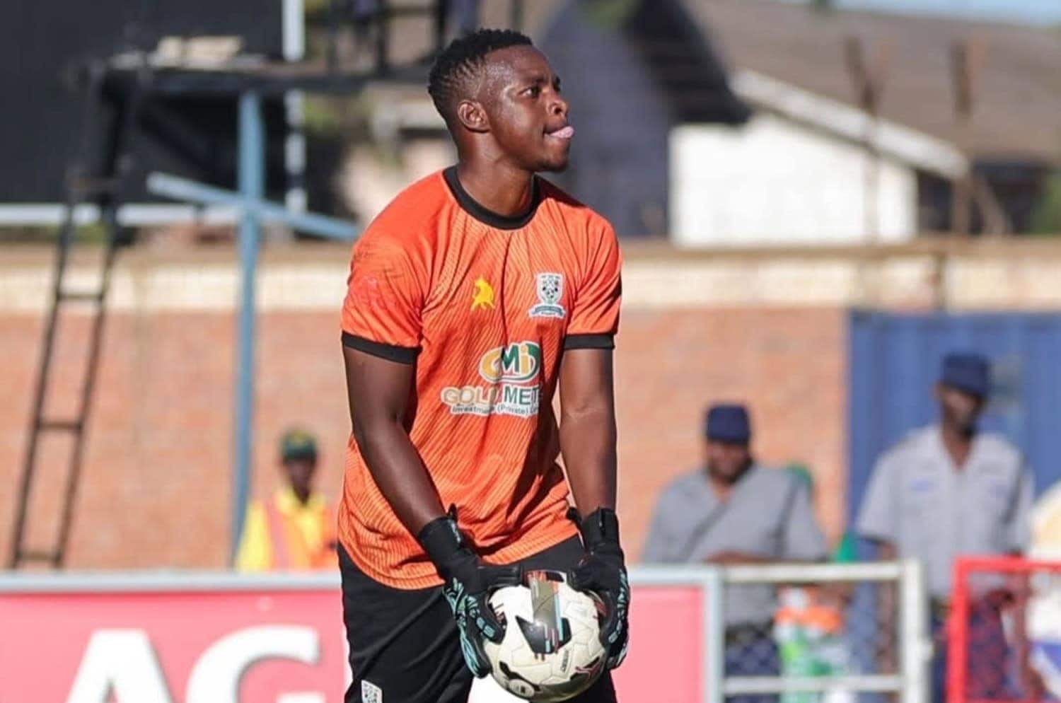 Hardrock FC goalkeeper Tonderai Mateyaunga during a match