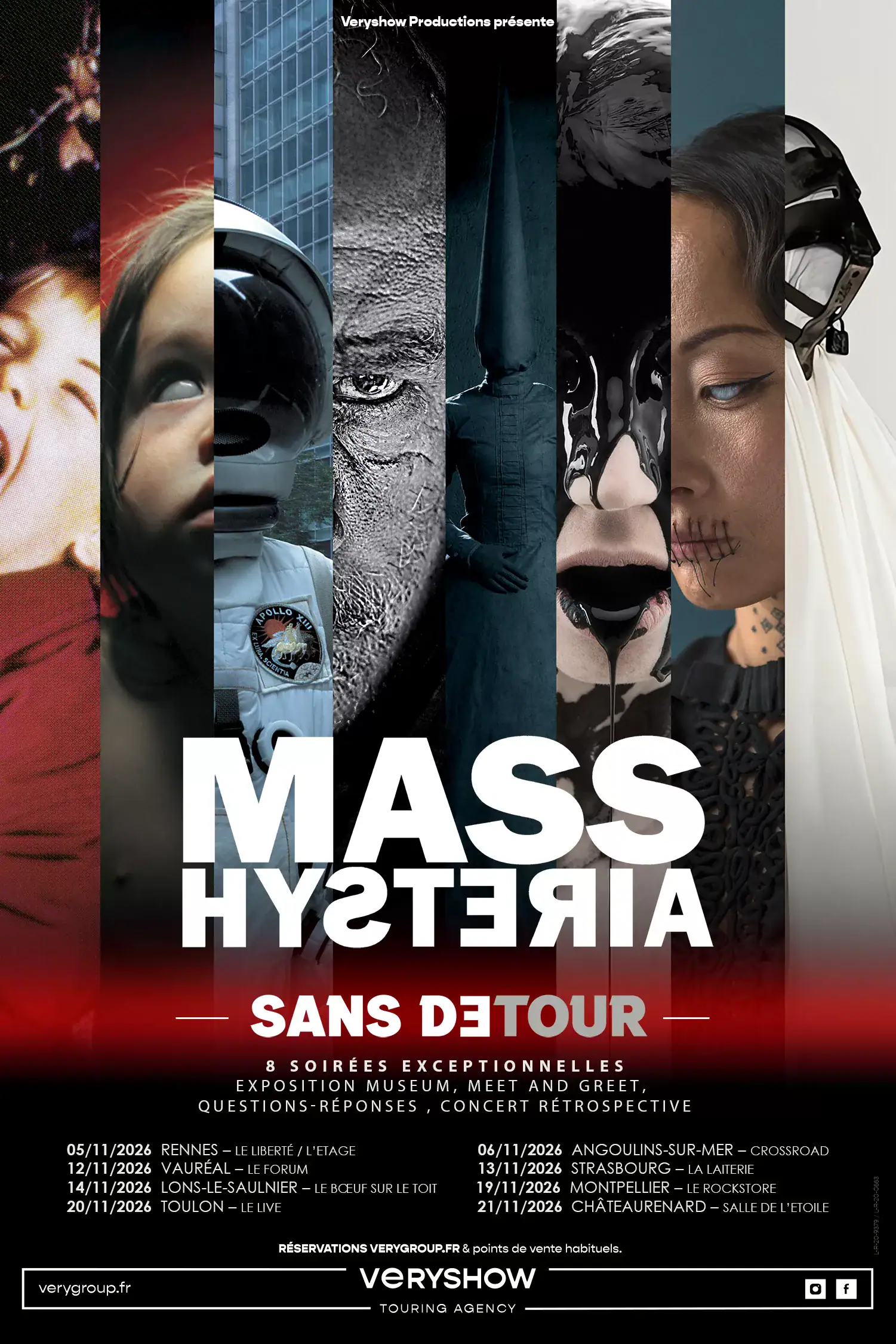 MASS HYSTERIA SANS DÉTOUR - Artwork Eric CANTO