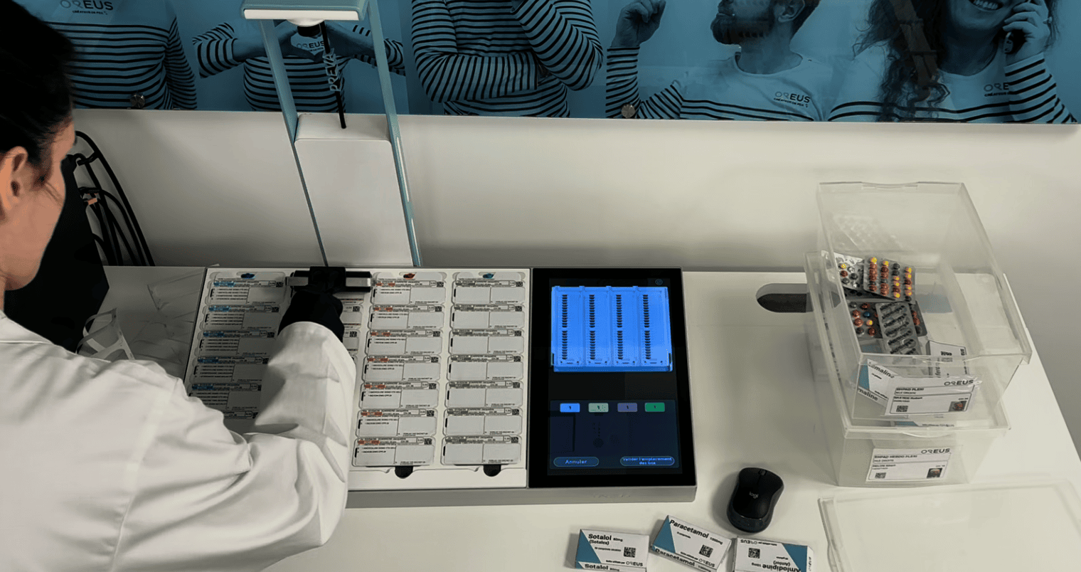 Logiciel de préparation des doses à administrer Oreus pour la traçabilité des médicaments en officine