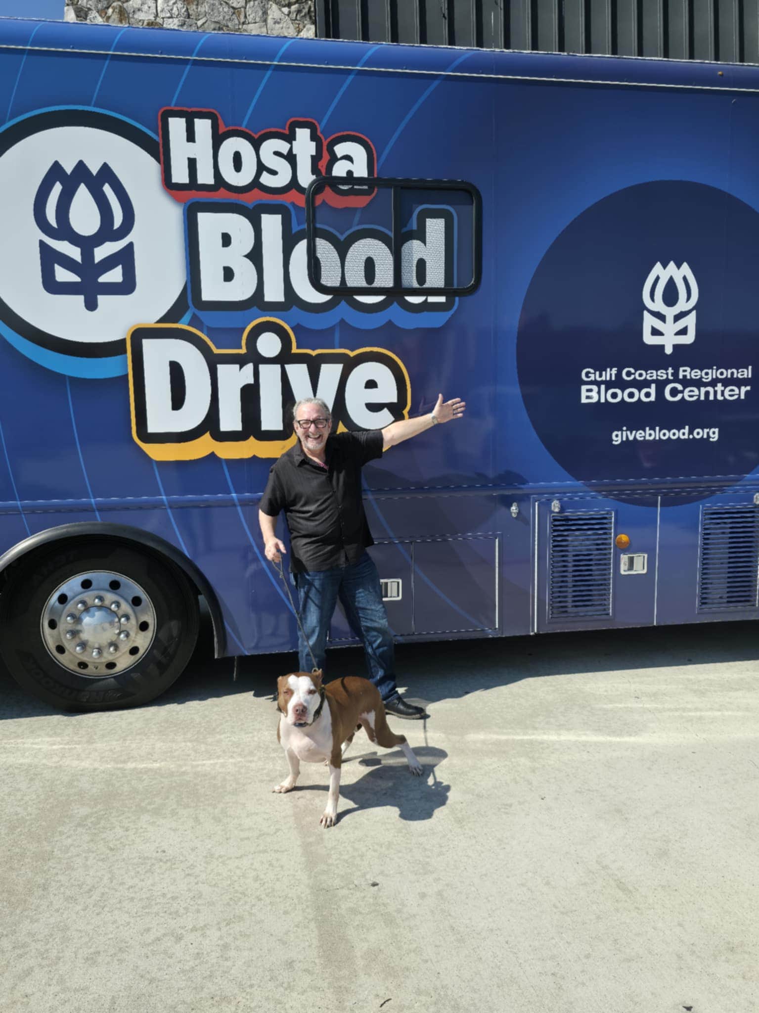 Adam Miller at 2026 Blood Drive in Support of Cancer Patient receiving treatment at MD Anderson.