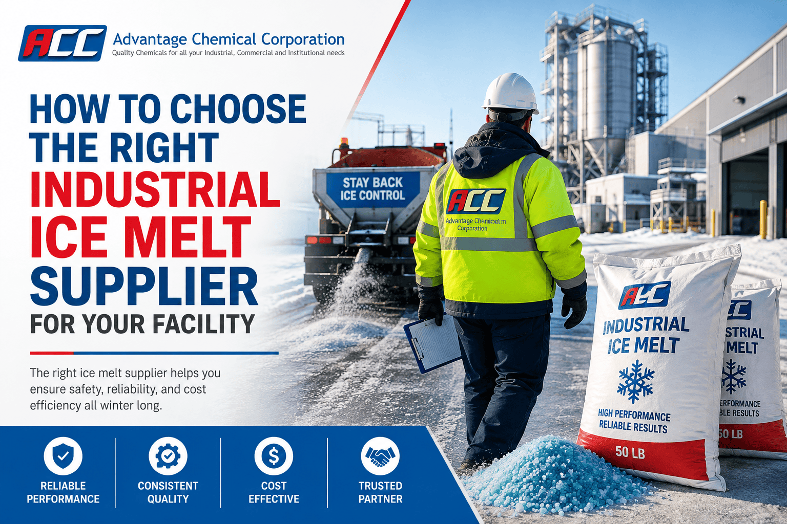 industrial ice melt supplier