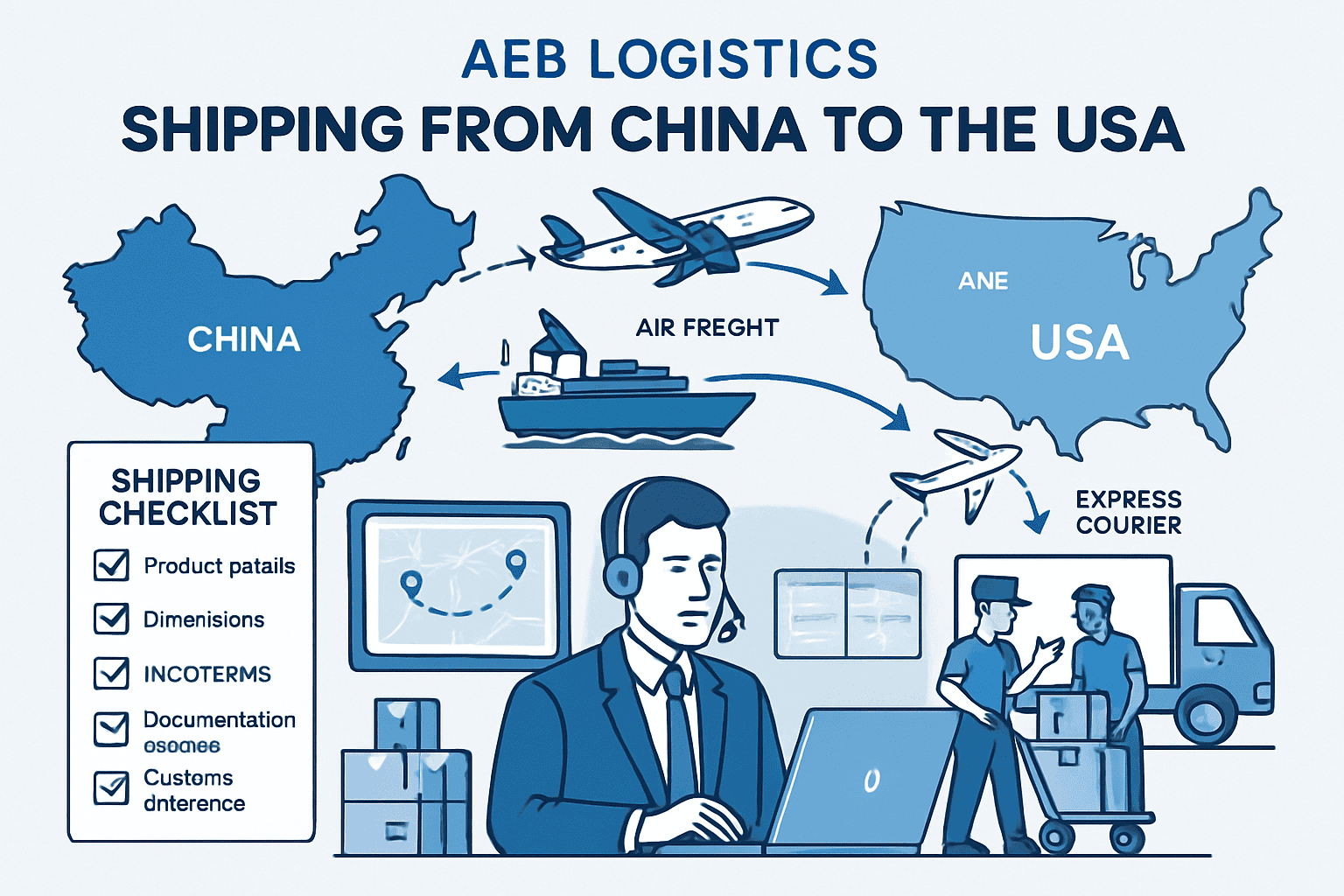 Shipping from China to the USA