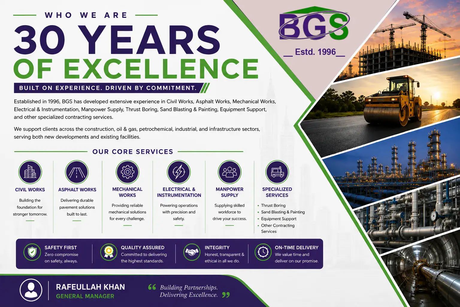 who we are bgs