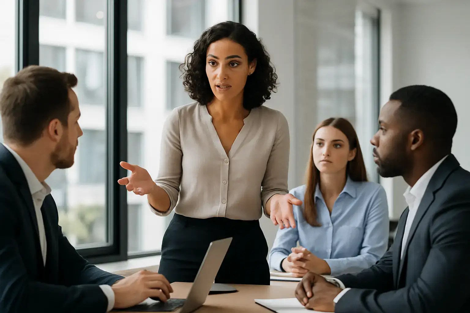 ¿Comunicas o solo informas al liderar equipos?