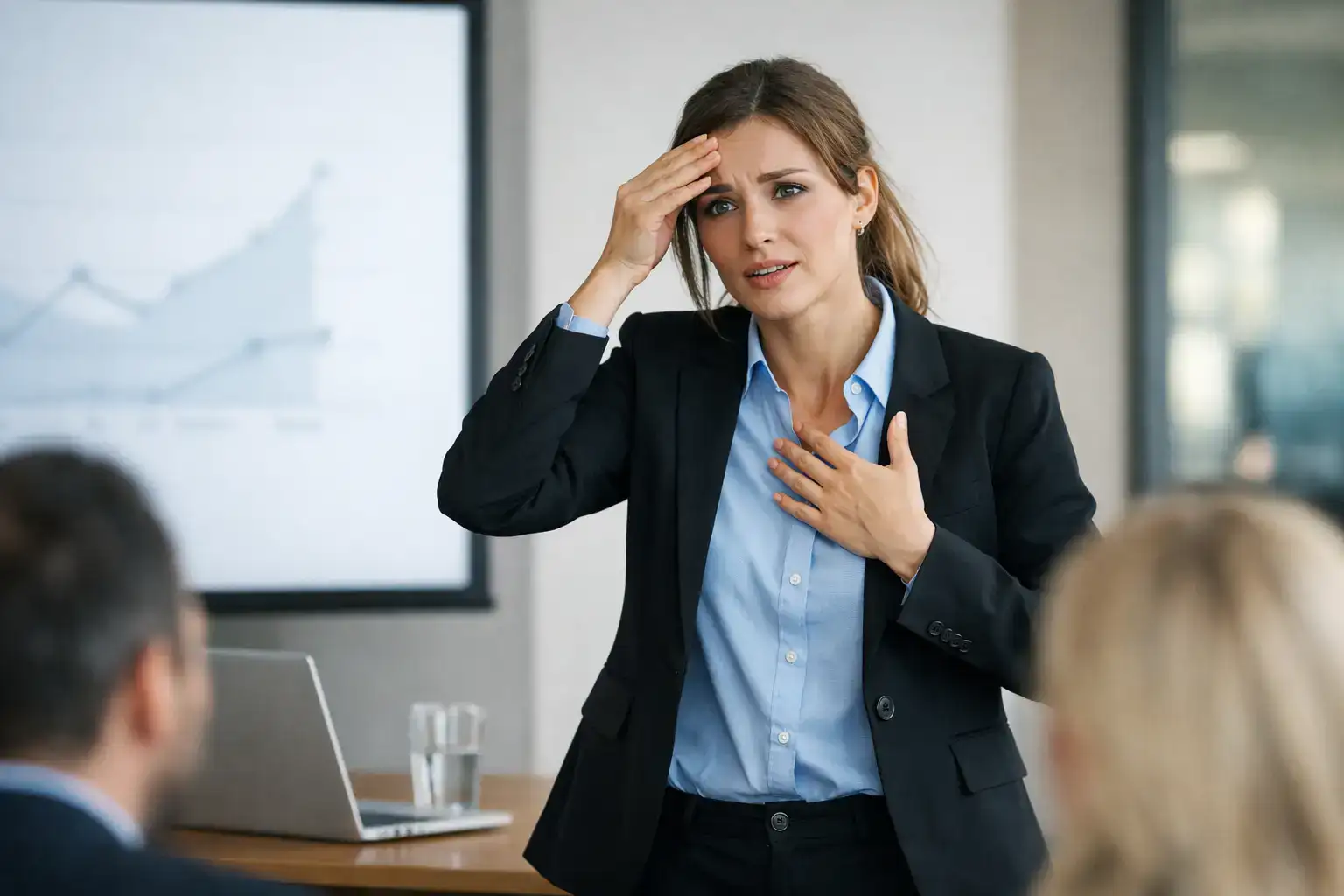 ¿Tu cuerpo te traiciona al presentar?