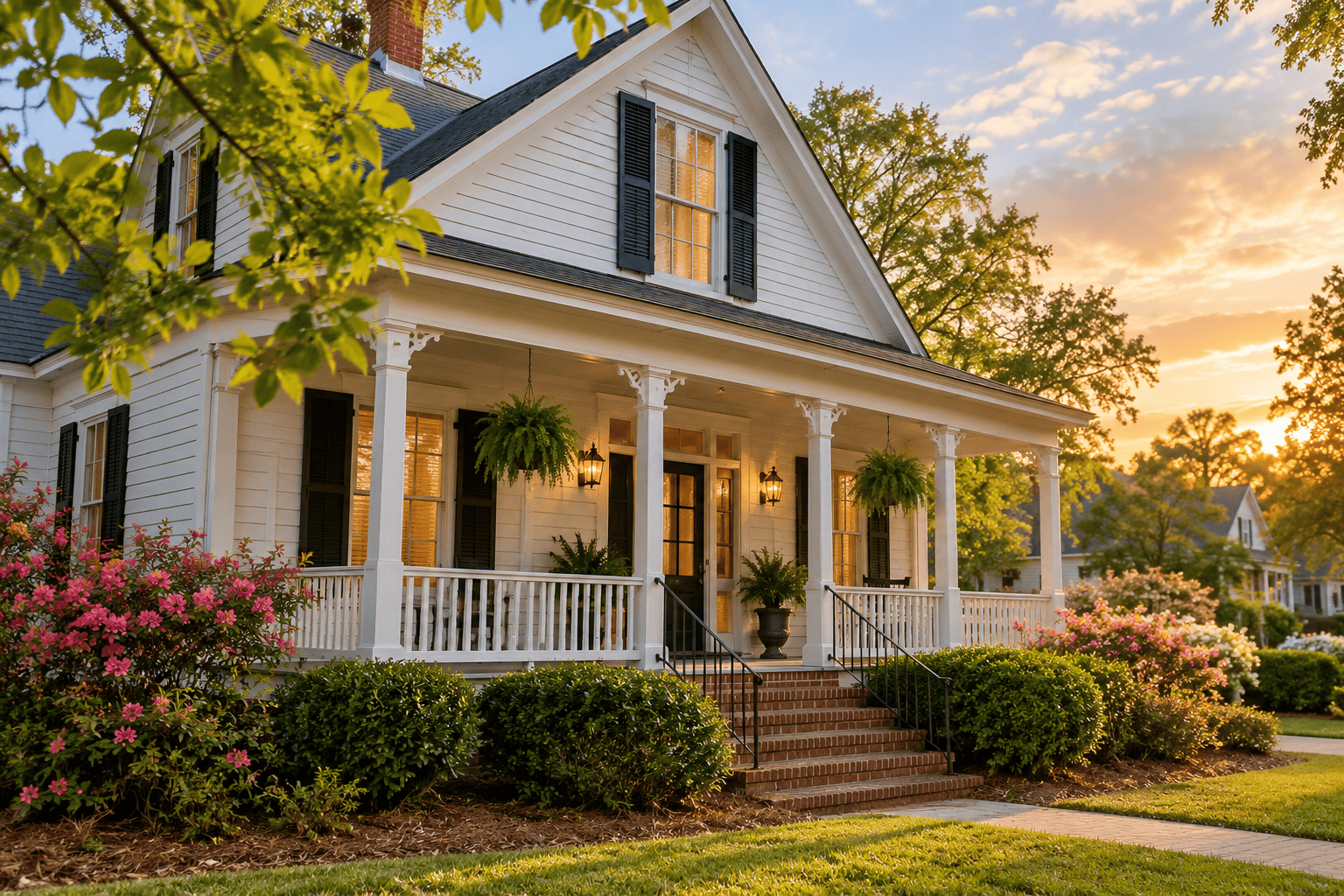 Older historic-style home in Kinston, NC representing home inspection issues buyers should consider before purchasing an older house.