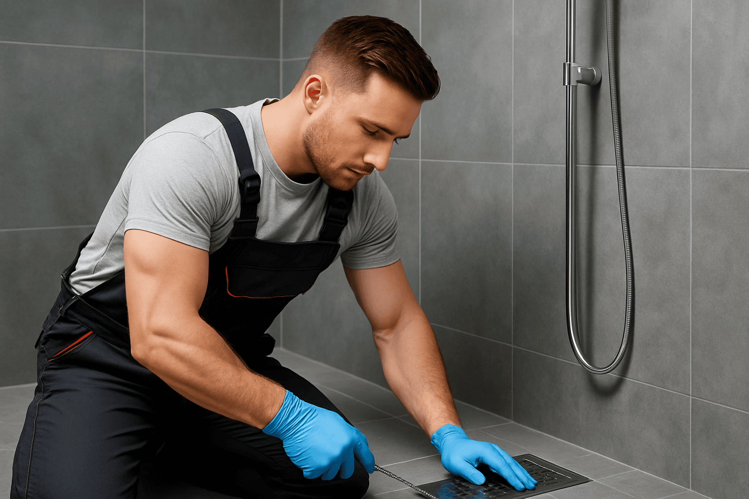 Débouchage de douche