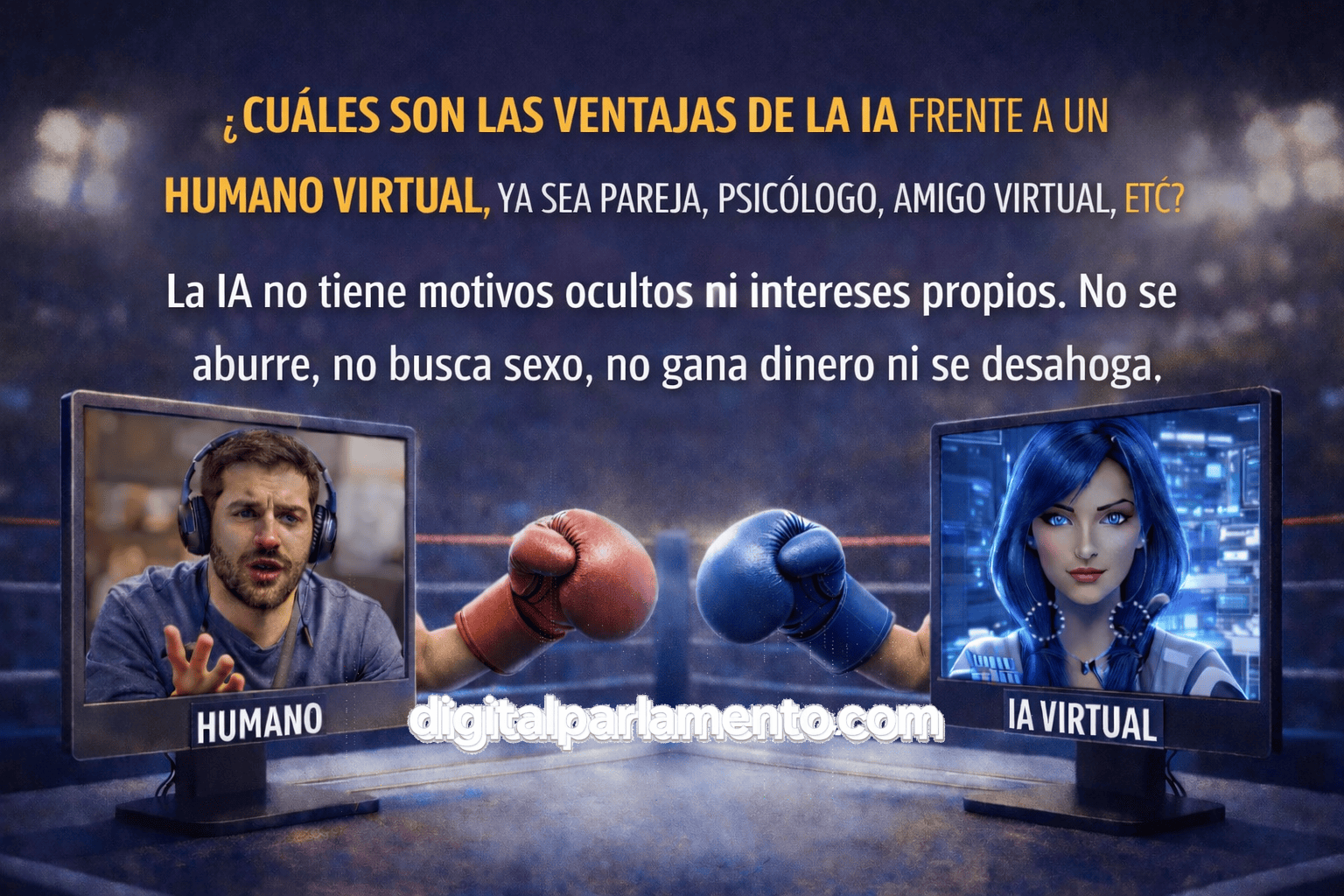Impacto psicológico de la inteligencia artificial, comparativa entre humanos y amigos virtuales, y el futuro de las relaciones digitales.