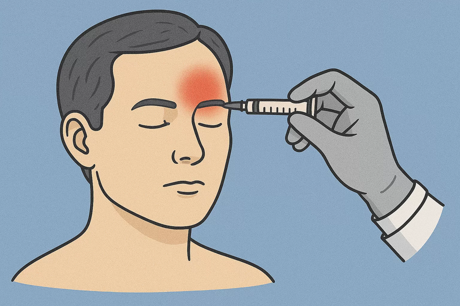 botox para dor de cabeça