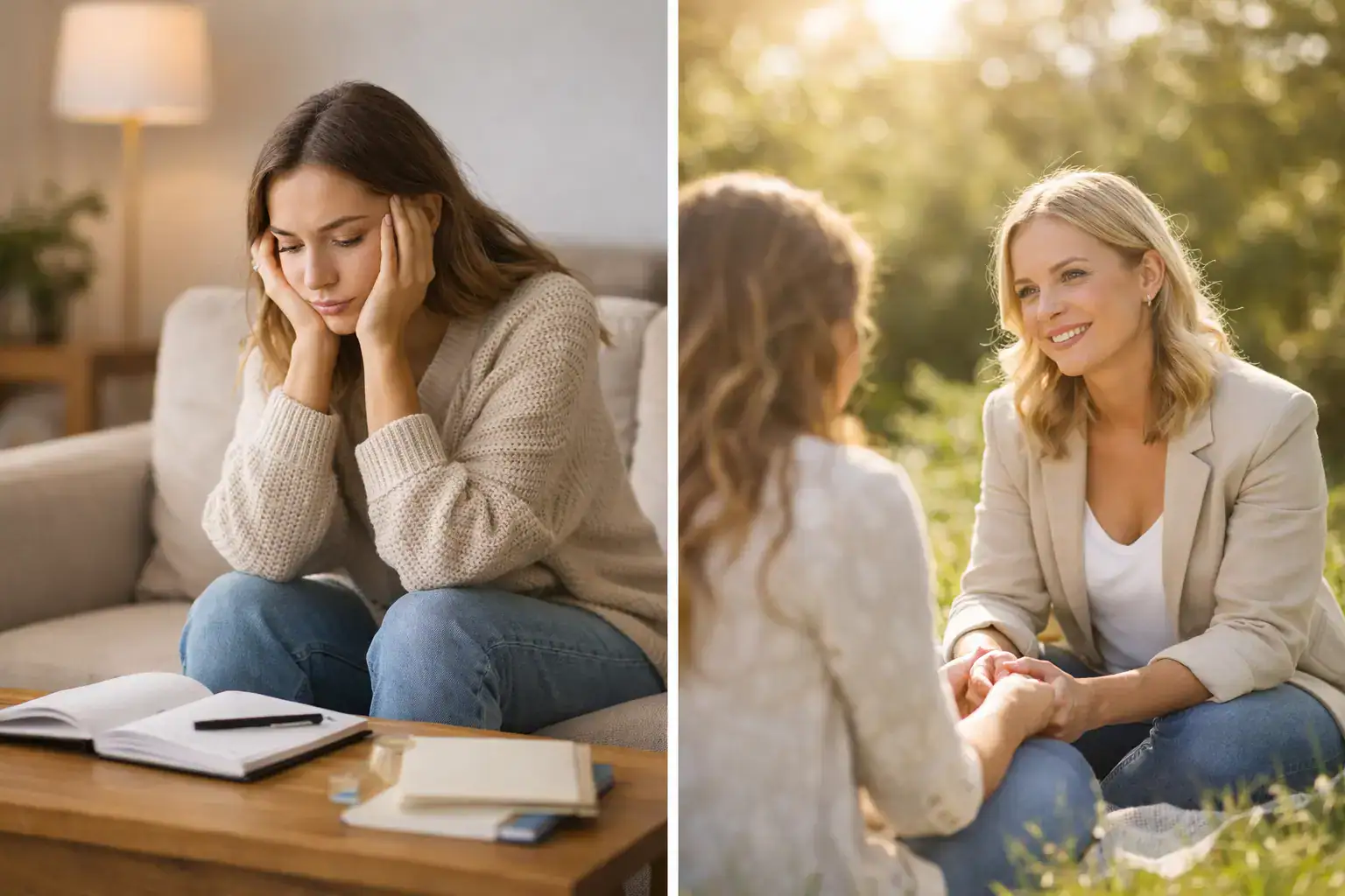 Selbsthilfe versus Bindungscoaching im Vergleich
