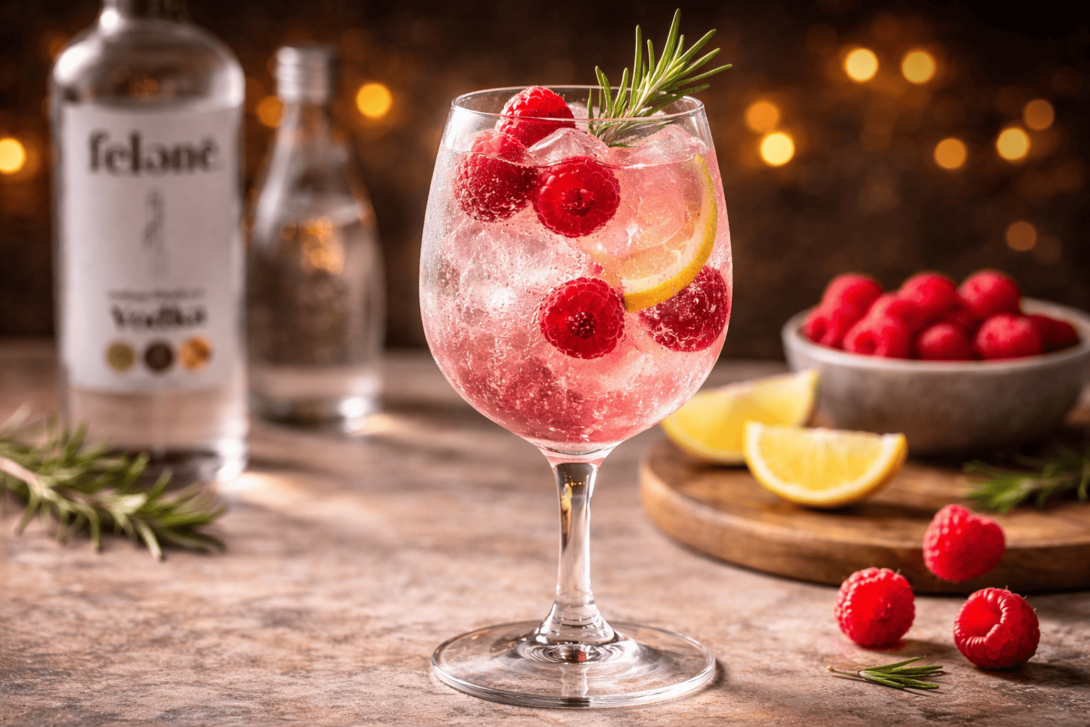 raspberry lemonade spritz