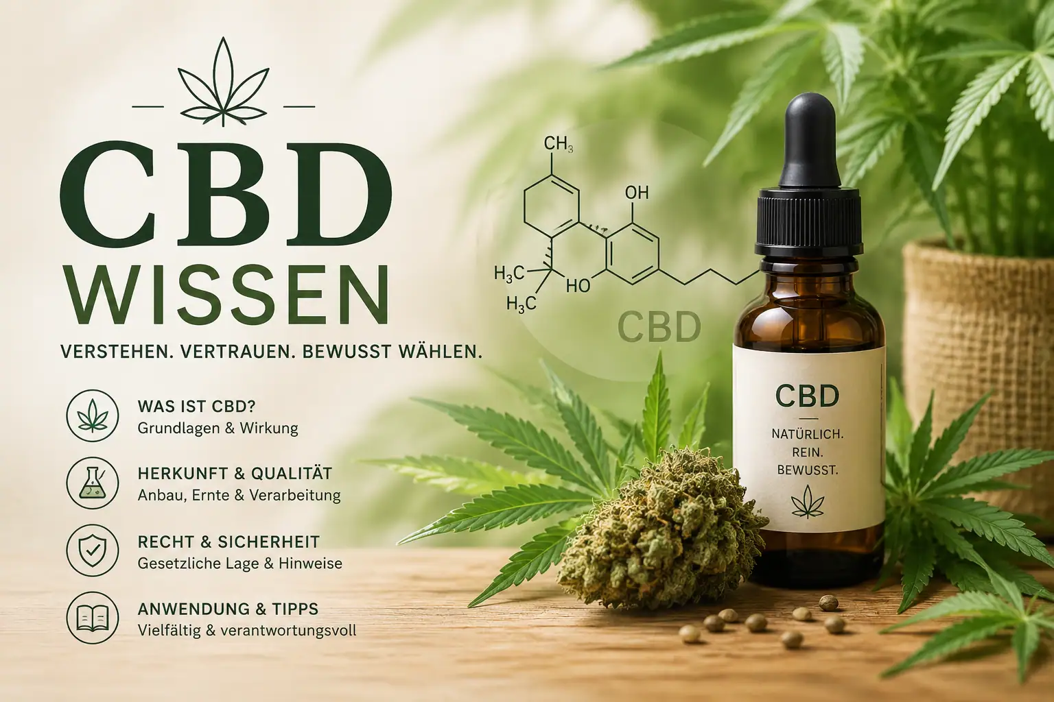 CBD Wissen Info Bild