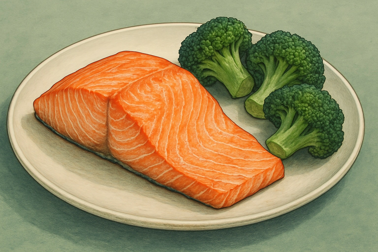 Lachs Essen für die Psyche - Lachs