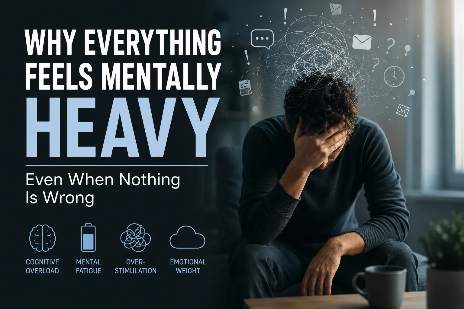 Why Everything Feels Mentally Heavy — Even When Nothing Is Wrong