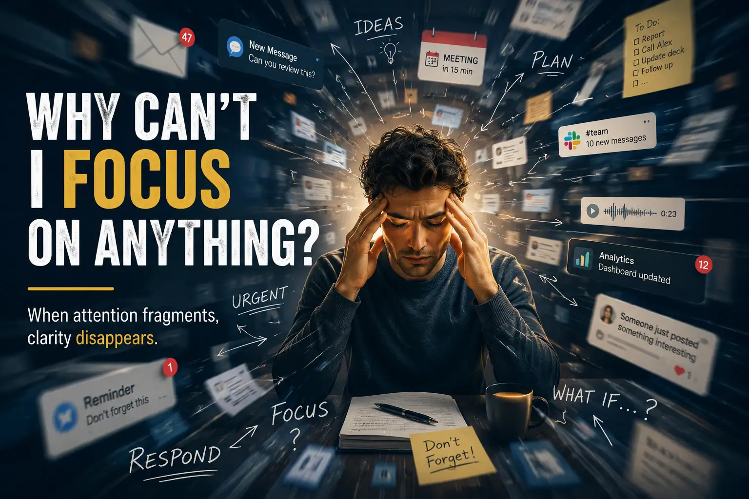 Why Can’t I Focus on Anything?