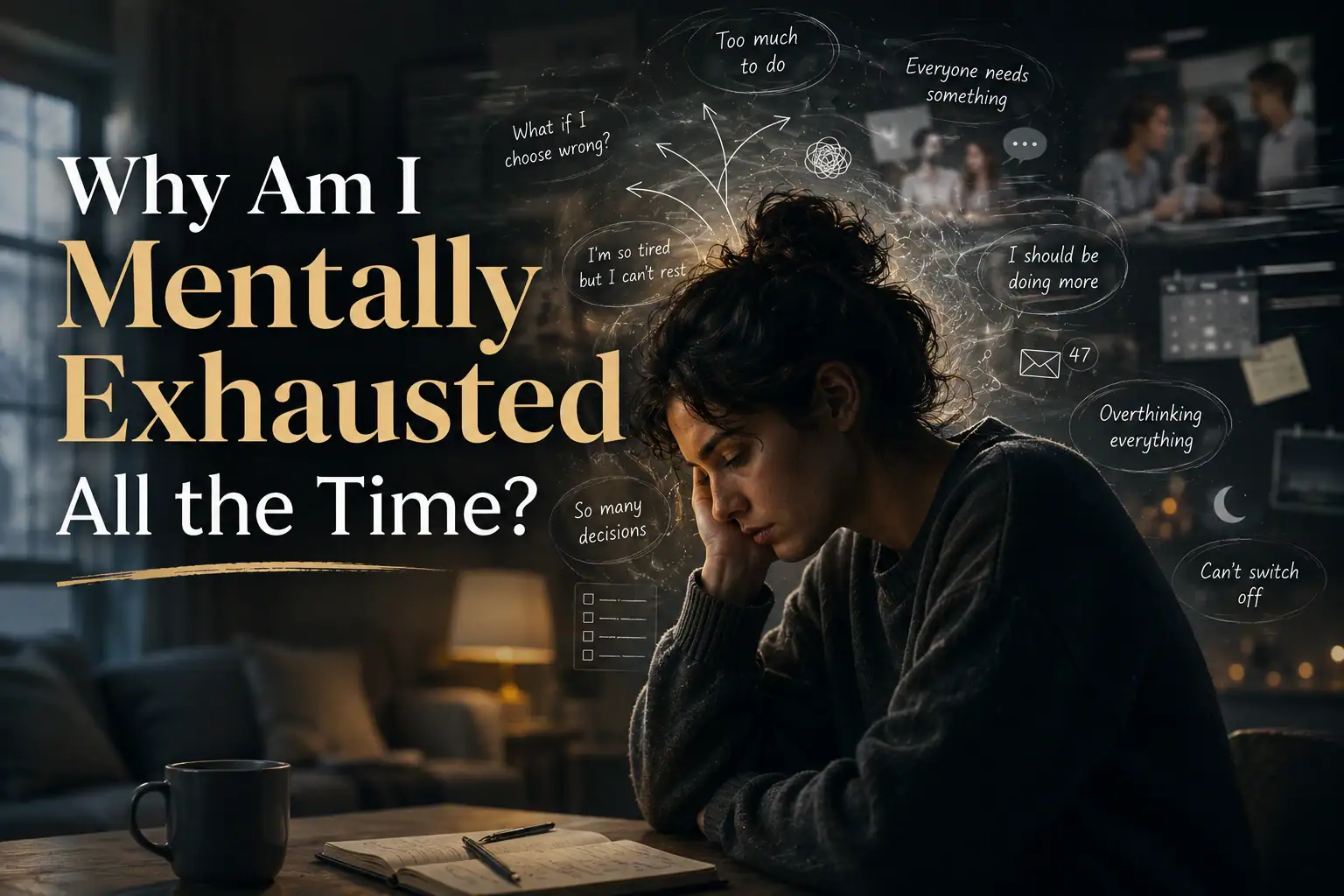 Why am I mentally exhausted all the time cognitive overload and mental exhaustion