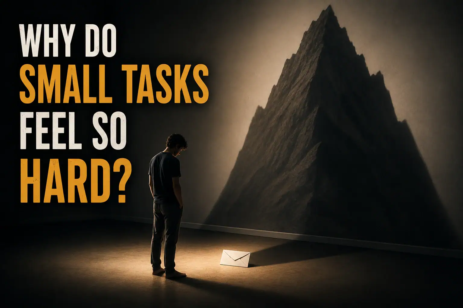 Why Do Small Tasks Feel So Hard?