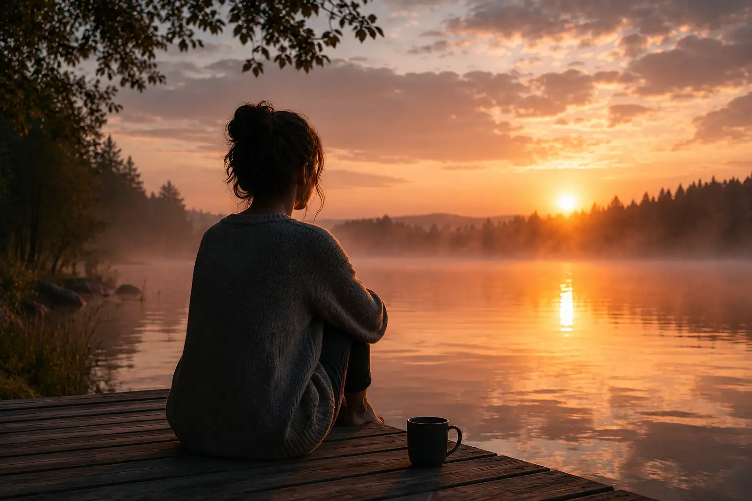 Why Does Calm Feel Unfamiliar?