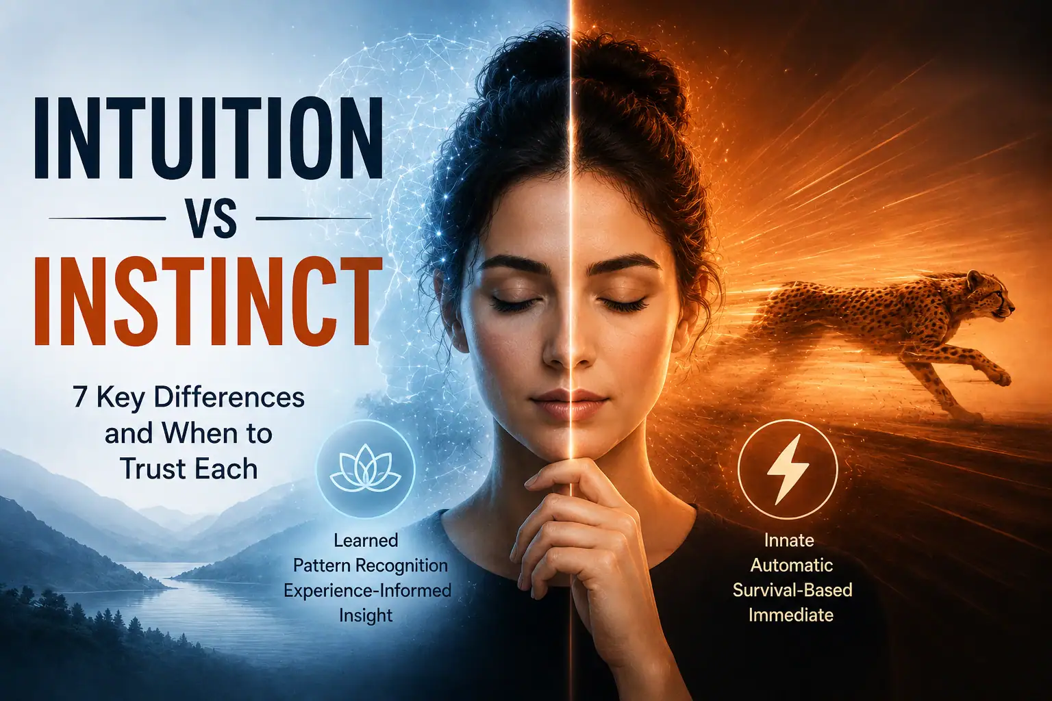 Intuition vs Instinct: 7 Key Differences and When to Trust Each