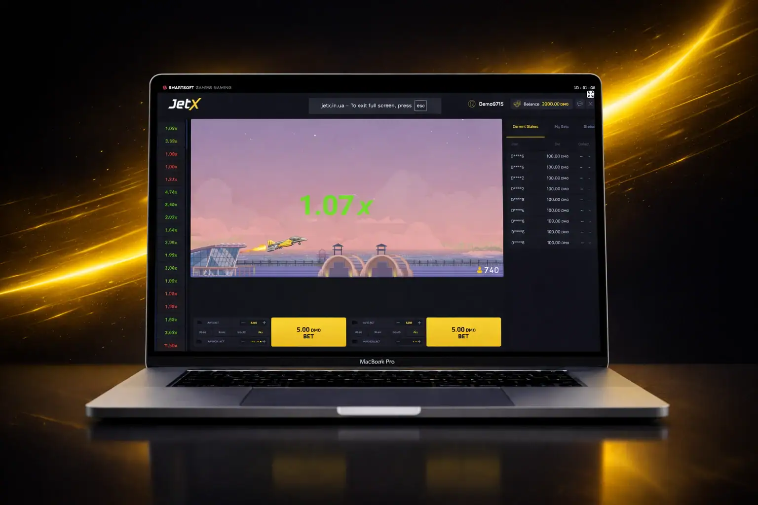 Play Jetx for real money