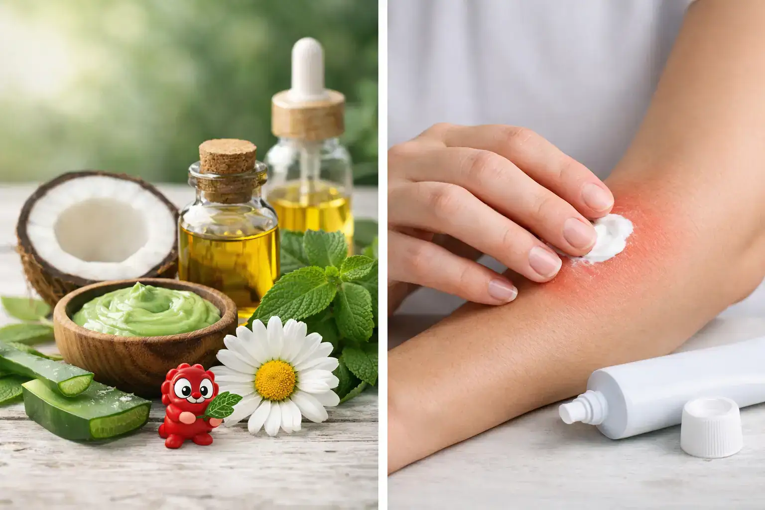 Natural Itch Relief vs Hydrocortisone