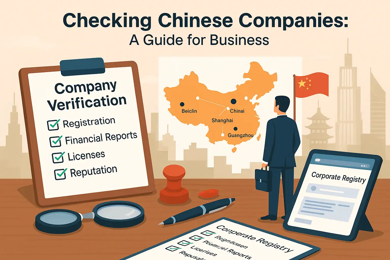 Проверка китайских компаний: инструкция для бизнеса
