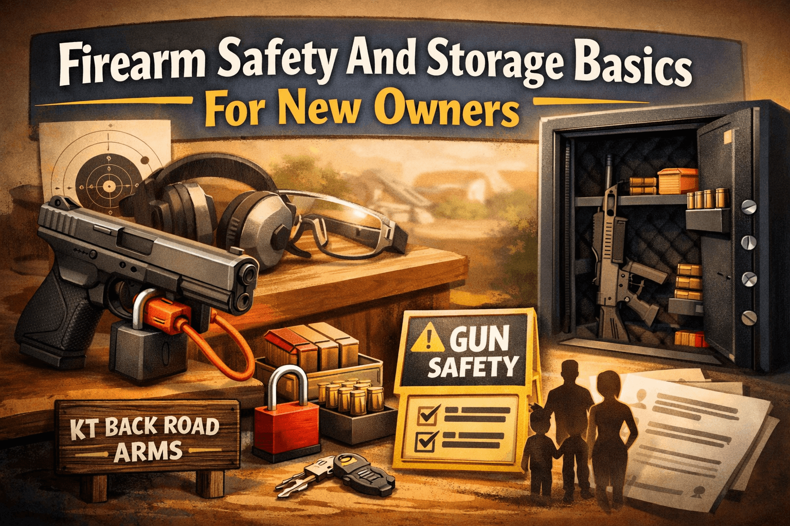 Firearm Safety And Storage Basics For New Owners