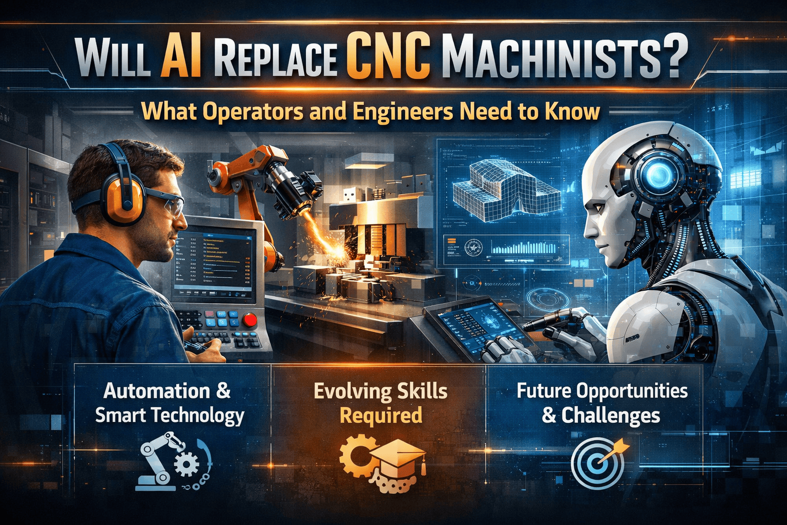 Will AI Replace CNC Machinists? What Operators and Engineers Need to Know