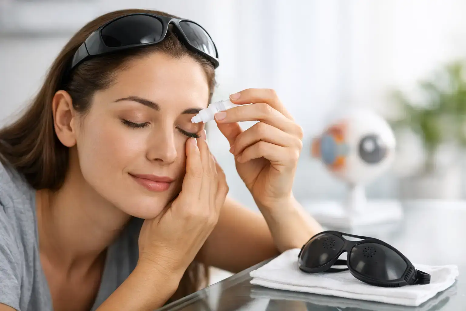 Cómo cuidar los ojos después de LASIK