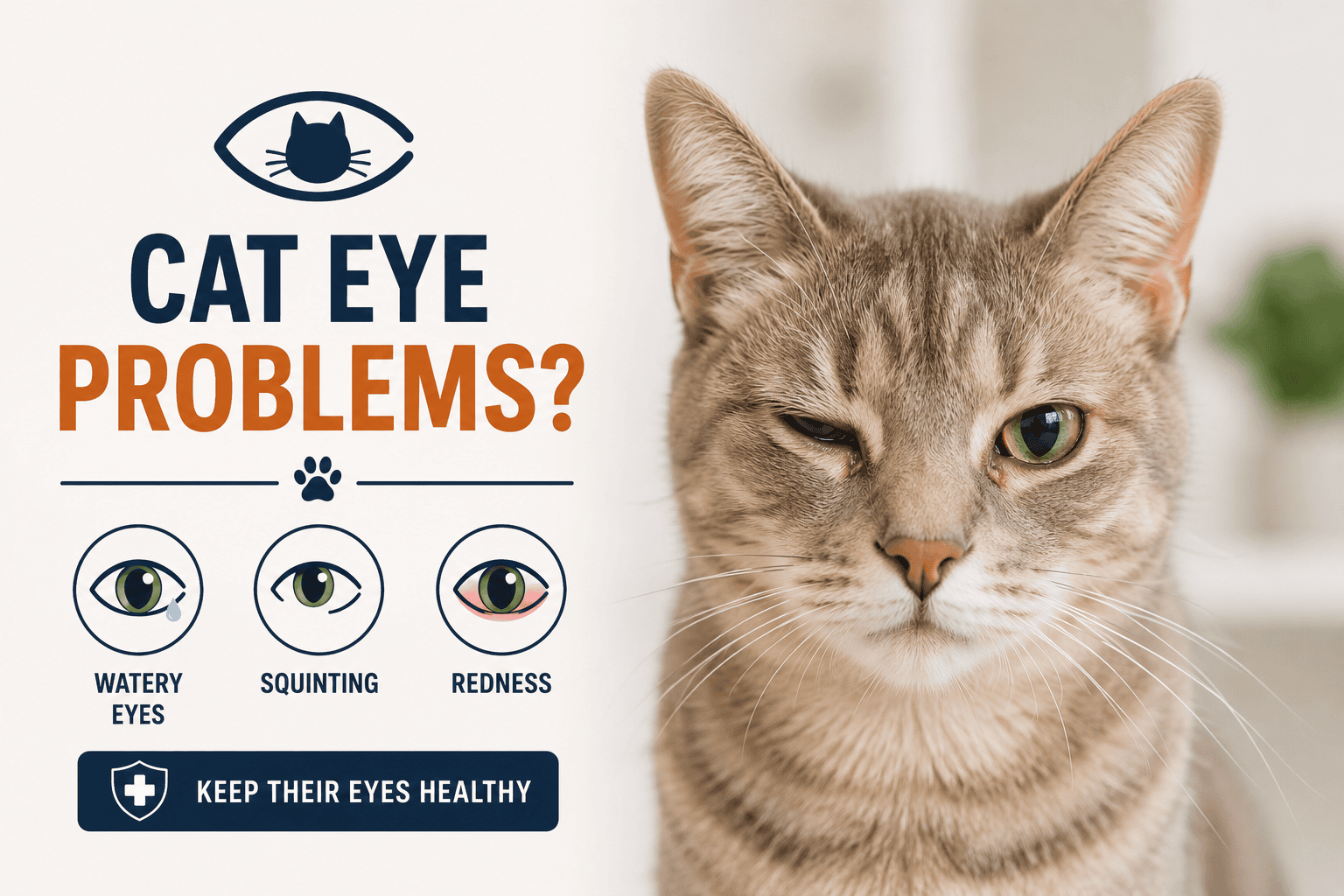 Watery Eyes, Squinting, or Redness? These Common Cat Eye Problems Every Pet Parent Should Know