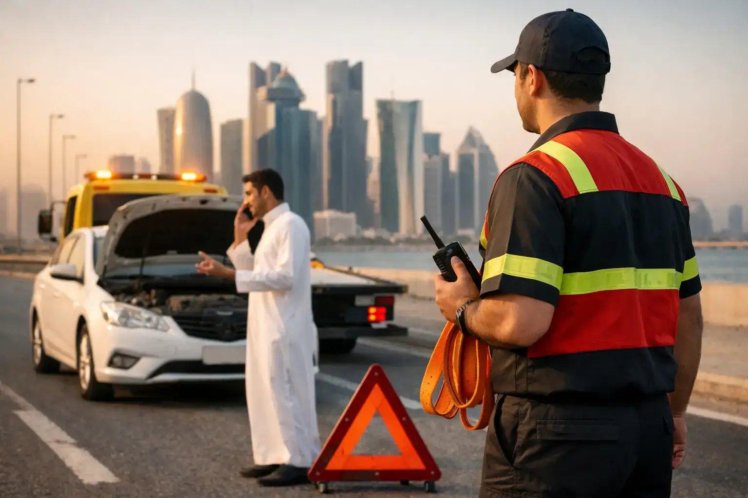 24 Hour Roadside Assistance Qatar Fast Help
