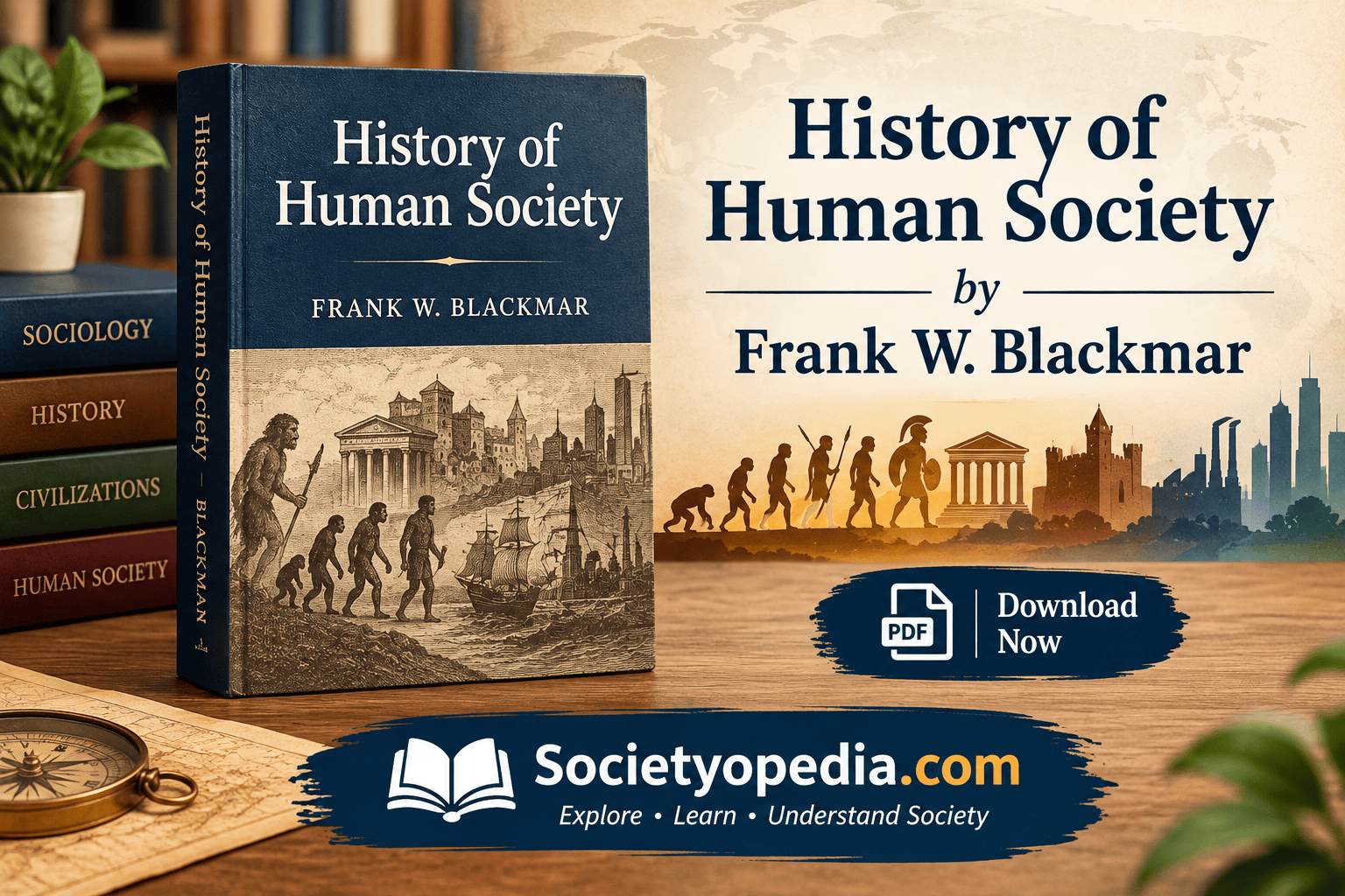 History of Human Society by Frank W. Blackmar