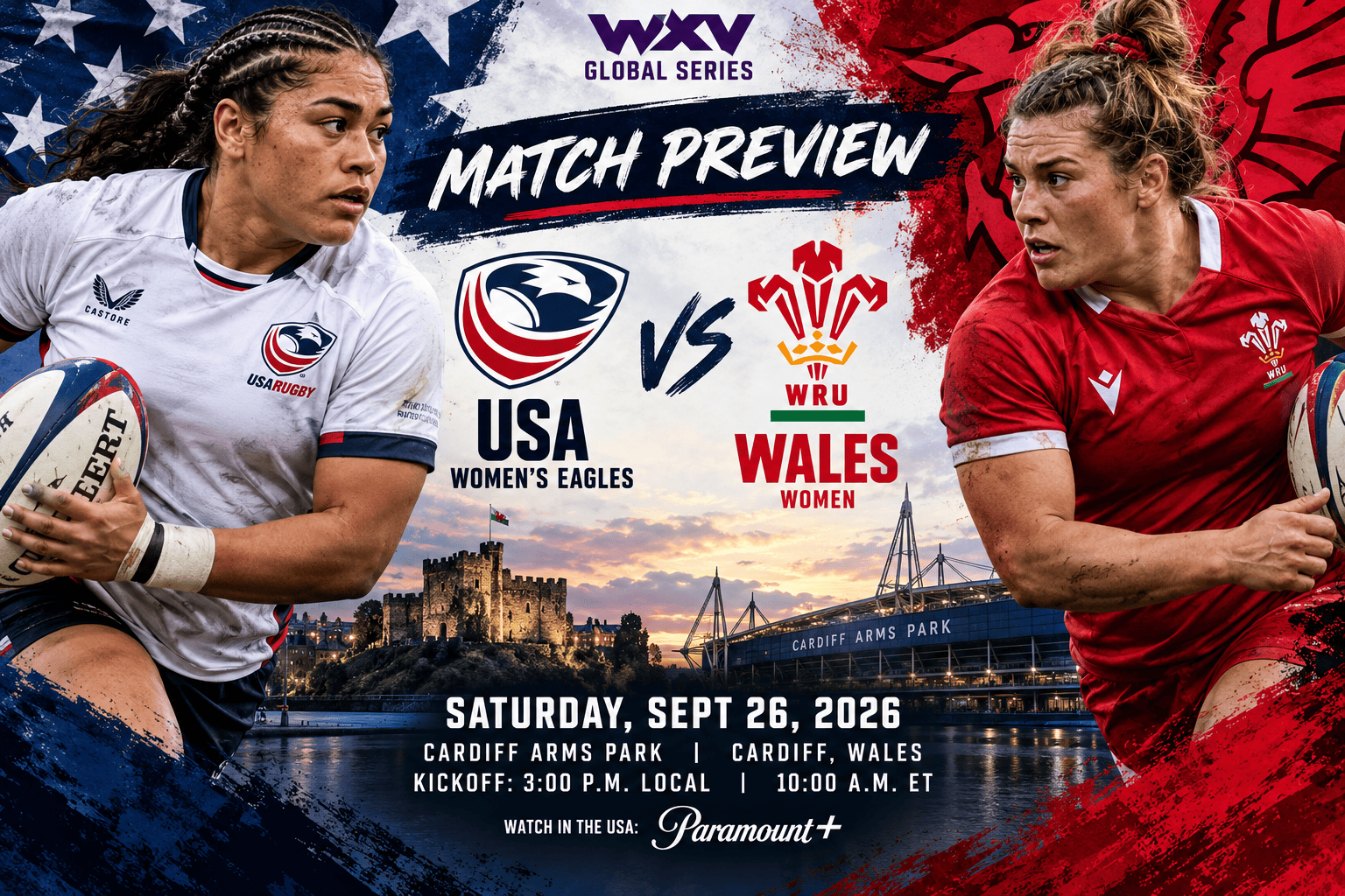 Usa Women’s Eagles Face Resurgent Wales in Crucial Wxv Test in Cardiff - the Rugby Rant USA Women’s Eagles Face Resurgent Wales in Crucial WXV Test in Cardiff