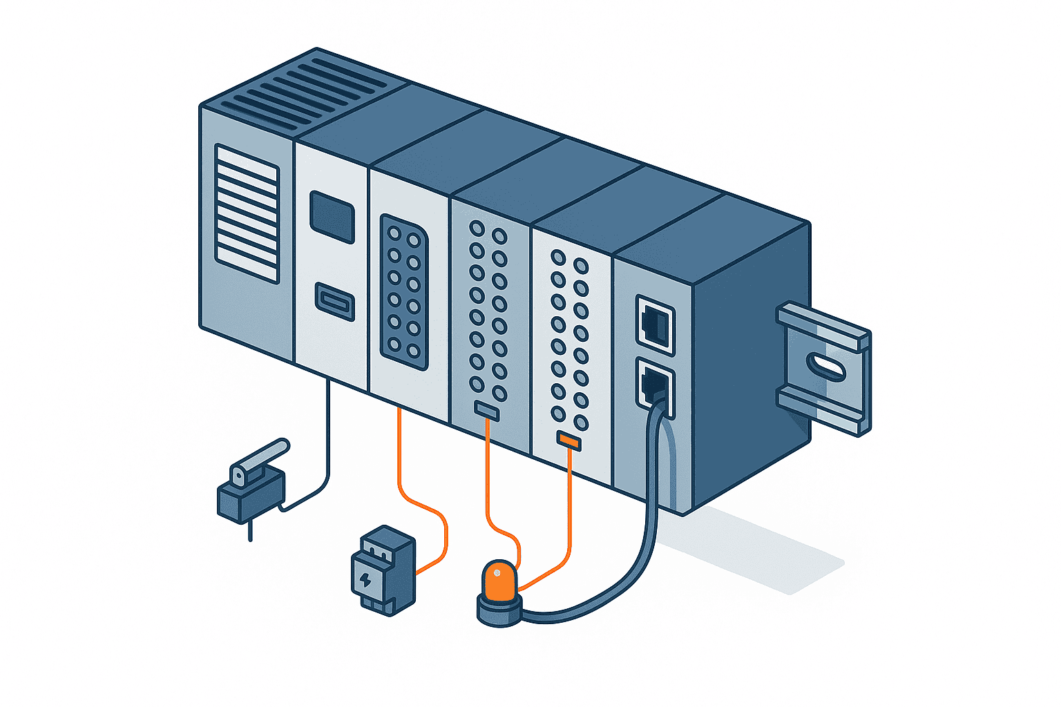 PLC คืออะไร|หลักการทำงาน ประเภท และวิธีอ่านแลดเดอร์ไดอะแกรม - figure 1