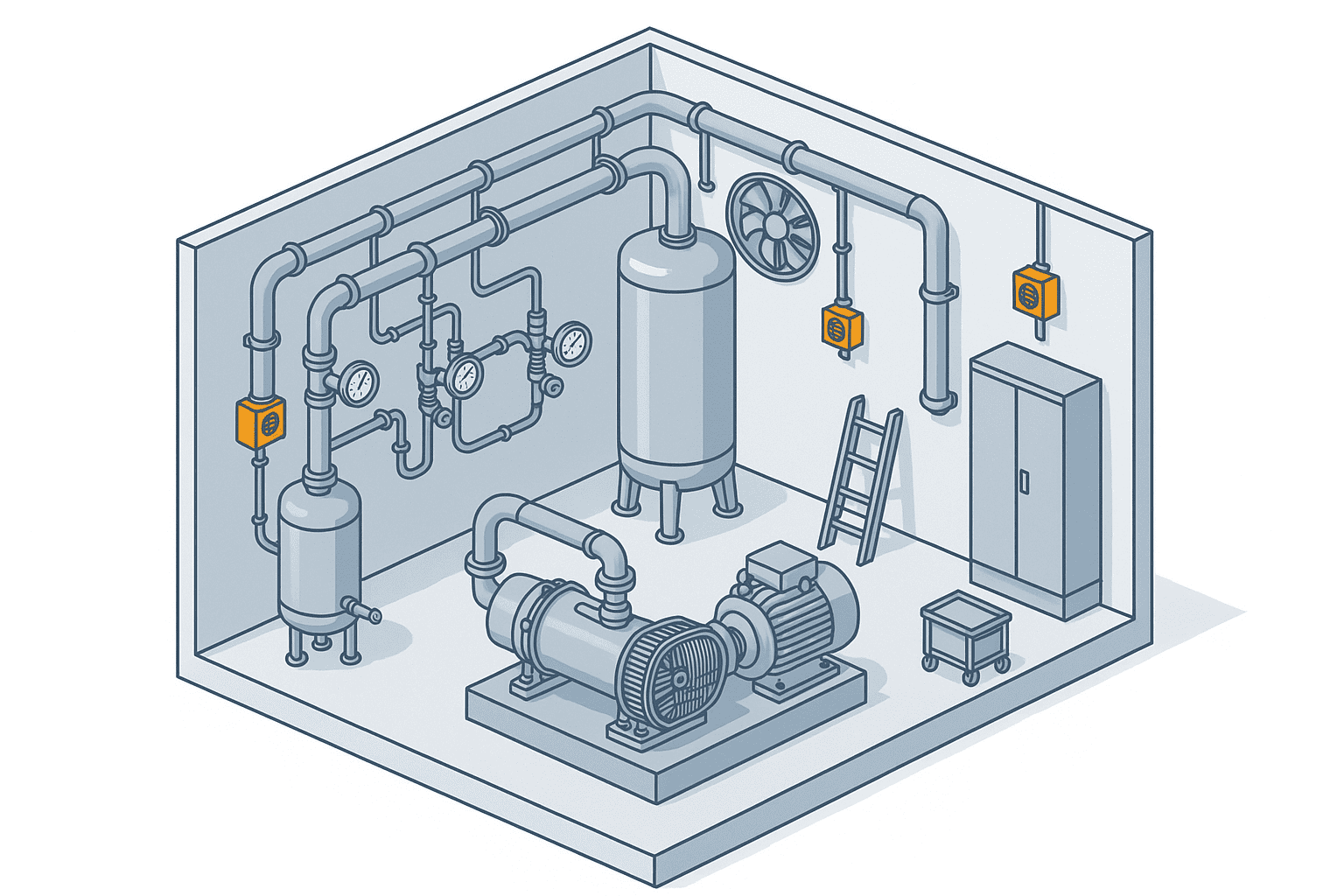 Gas Leak Detection System — Beyond One Ammonia Detector - figure 1