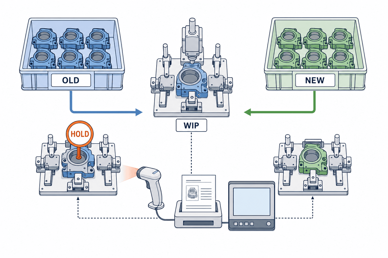 เชื่อม PLM–ERP เพื่อจัดการการเปลี่ยนแปลงทางวิศวกรรม: รุ่น วันที่มีผล และ WIP - figure 2