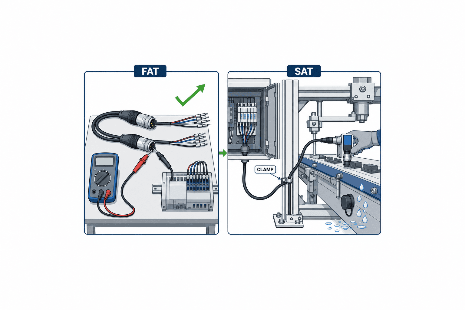 Chọn đầu nối công nghiệp: thiết kế điểm tháo lắp máy đến FAT và SAT - figure 3