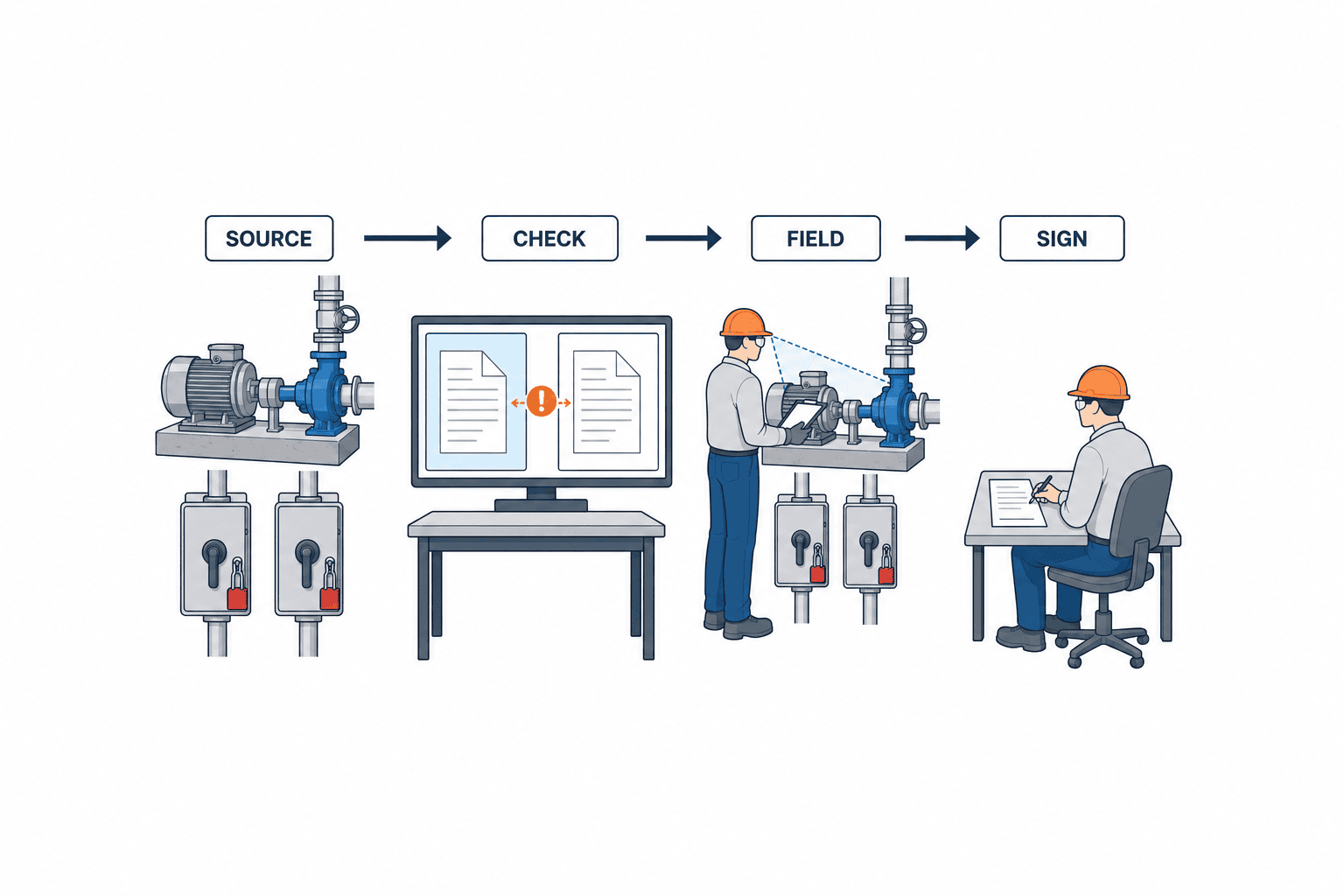 Triển khai AI đối chiếu giấy phép làm việc trong nhà máy trước khi người có thẩm quyền phê duyệt - figure 2