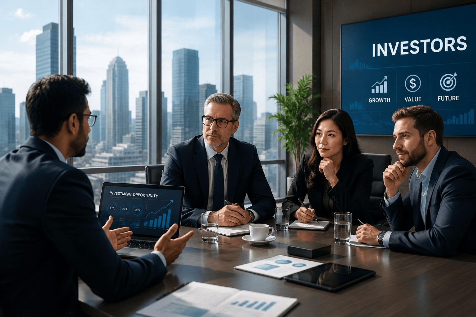 Startup founding team planning a UK PR launch