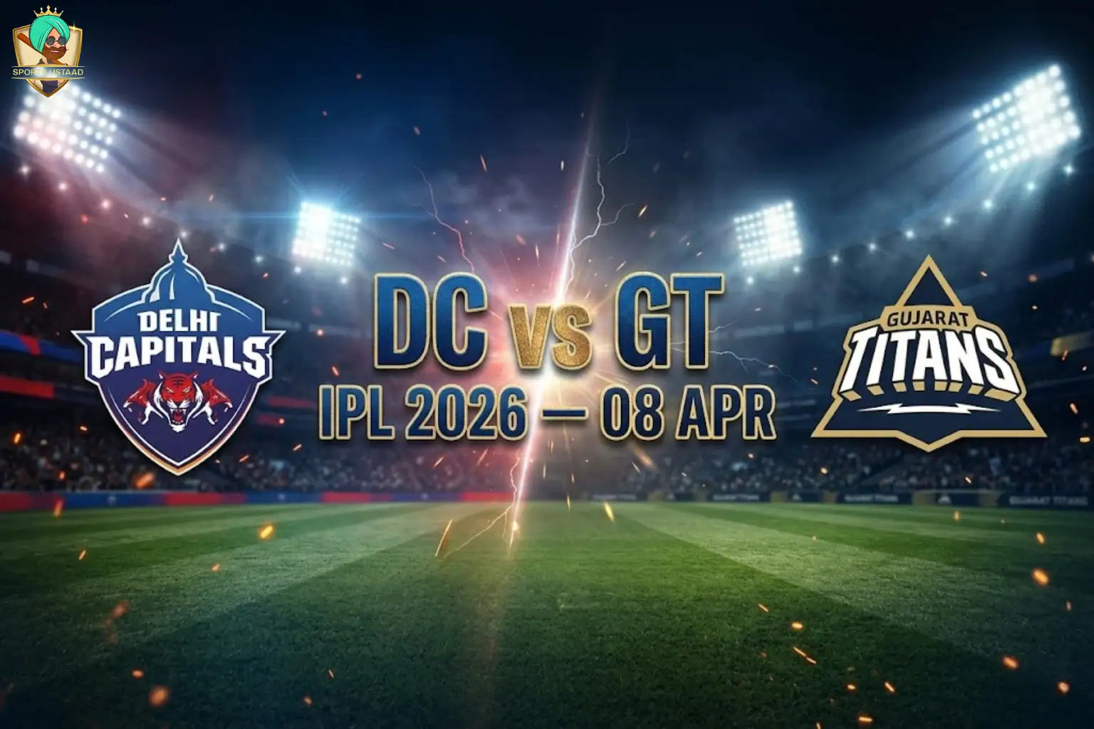 DC vs GT